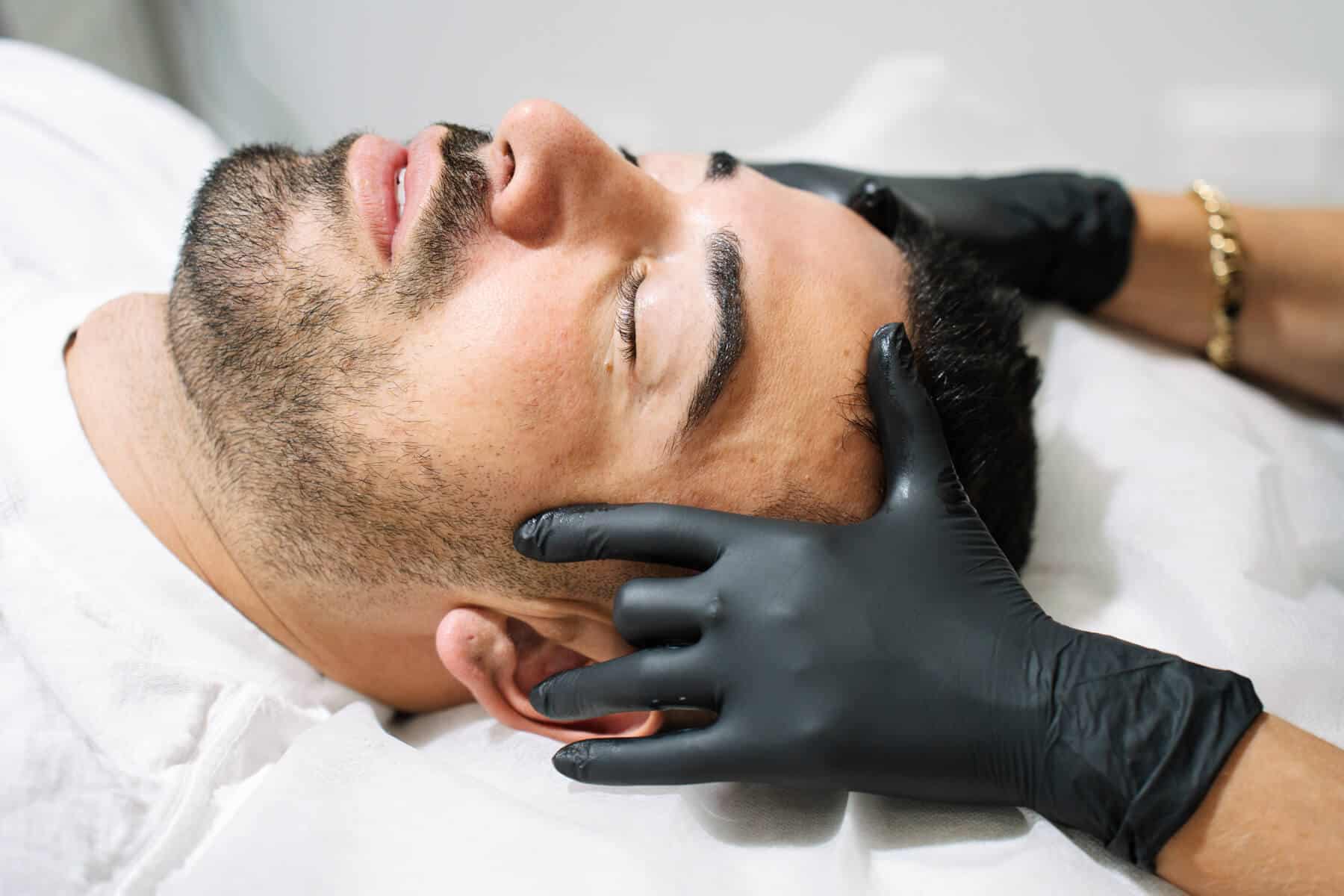 Males and females have facials at Contour Clinics