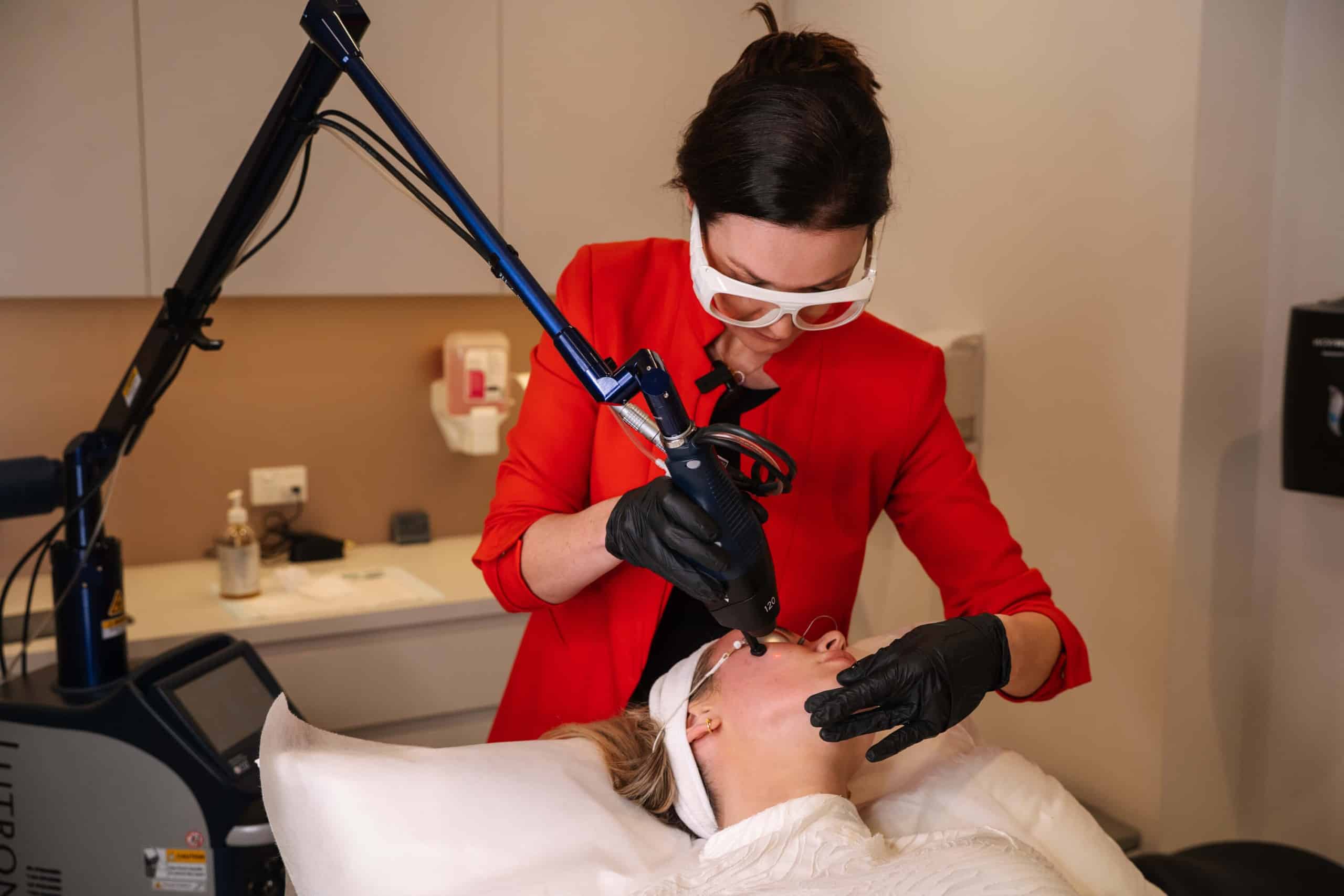 Co2 laser treatment at Miranda cosmetic, skin and laser clinic
