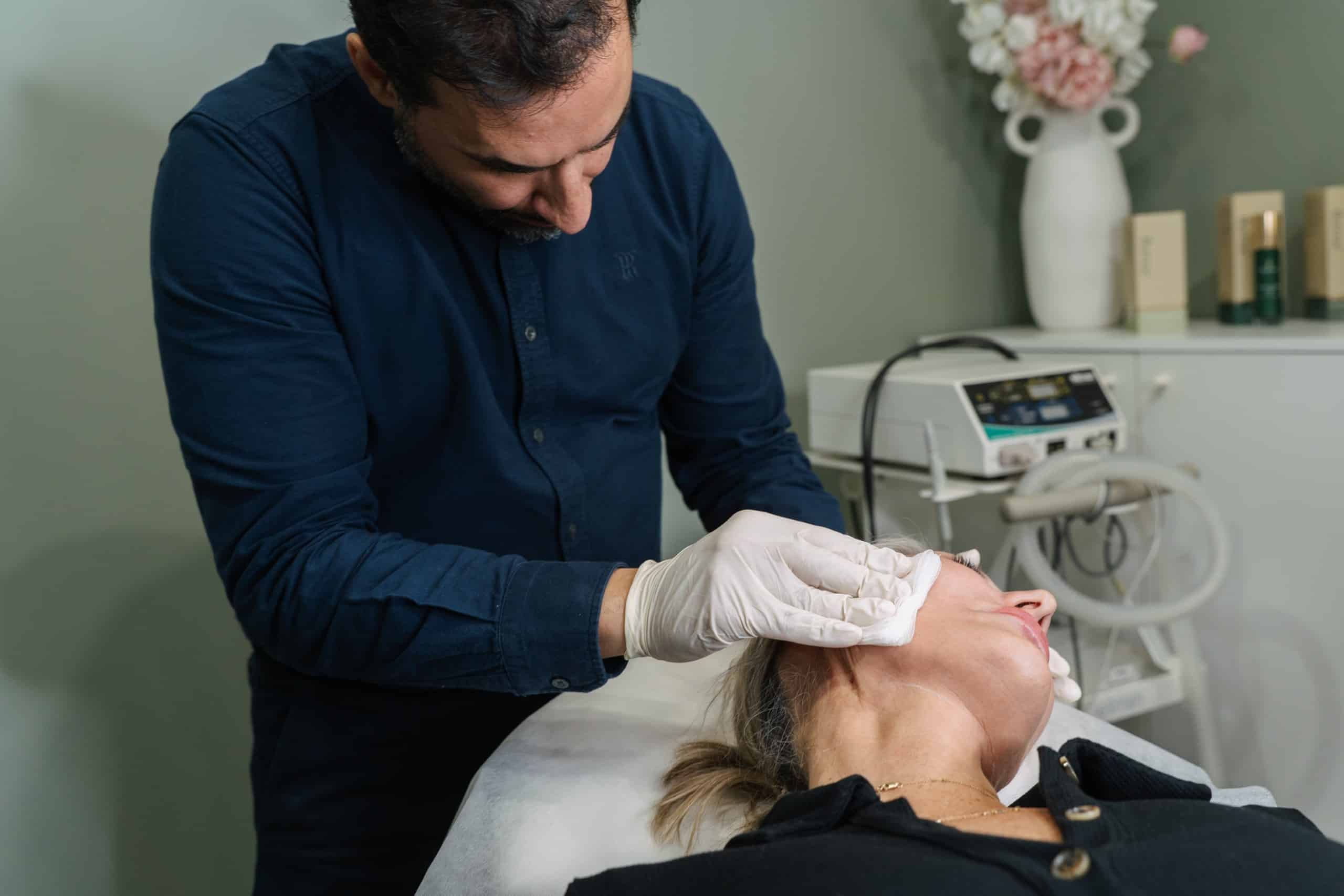 Thread lifting treatment at Five Dock skin, laser and cosmetic clinic, Contour Clinics