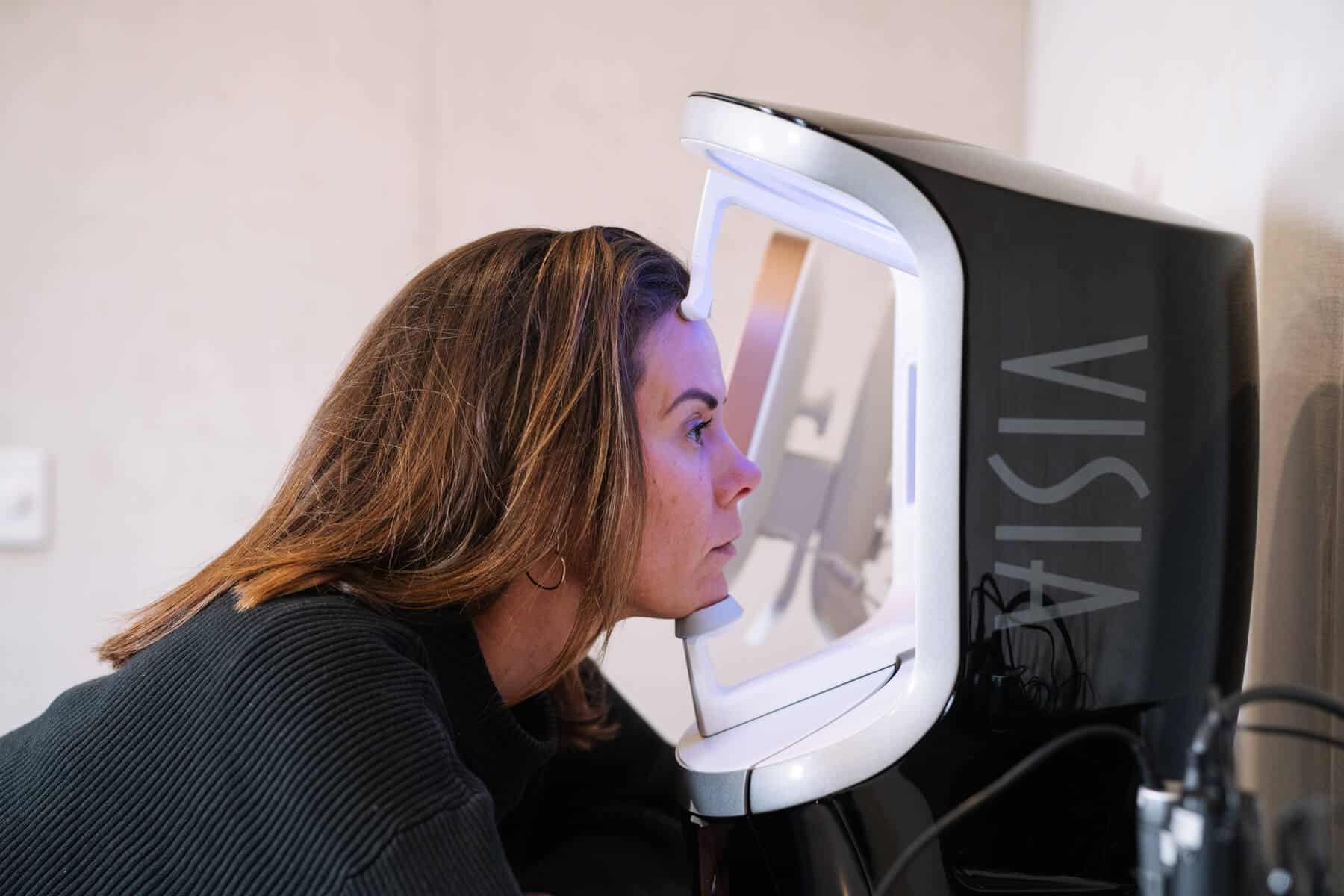 Visia skin analysis at Newtown cosmetic, skin and laser clinic, Contour Clinics