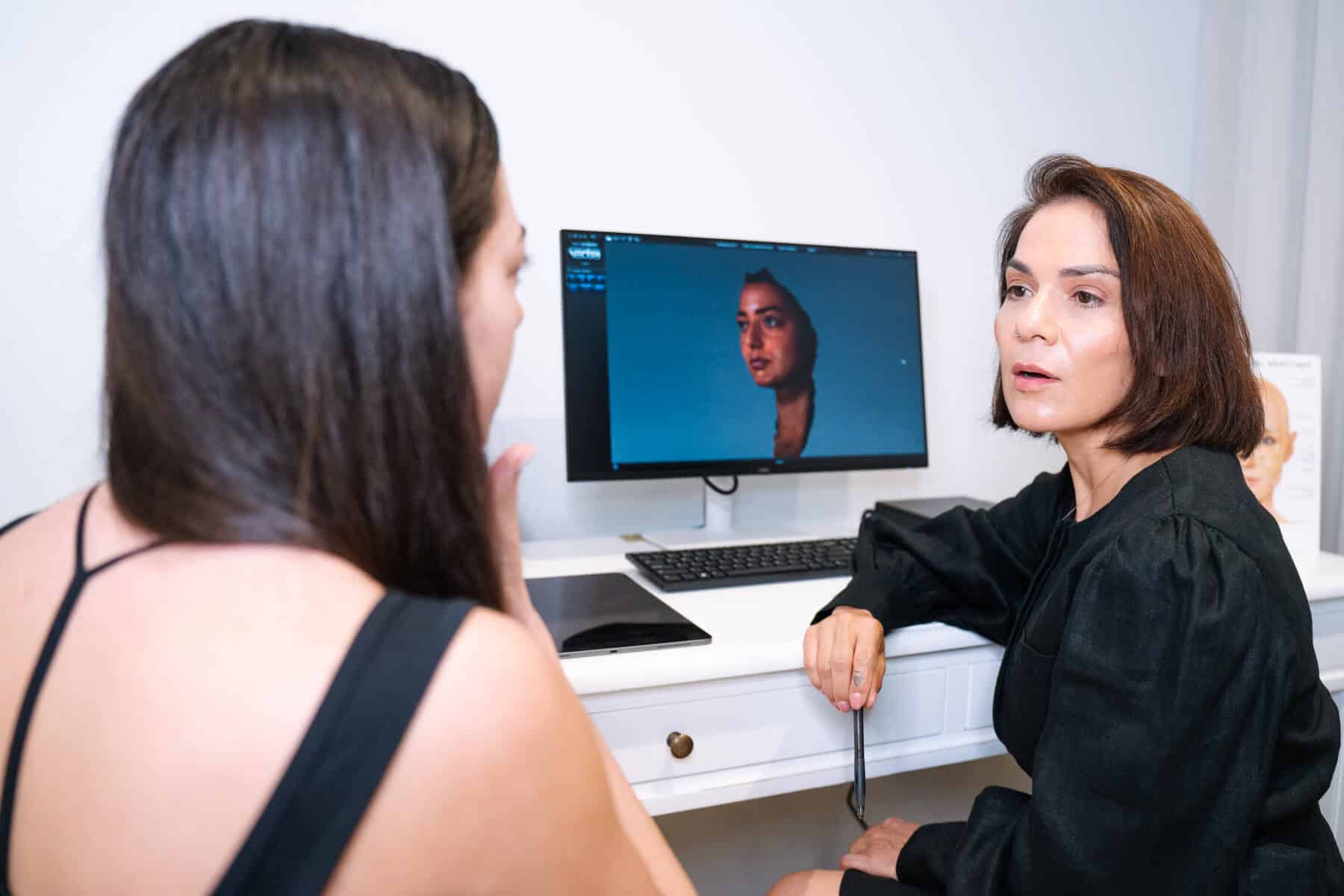 Consultation for Ozempic neck with doctor at Contour Clinics