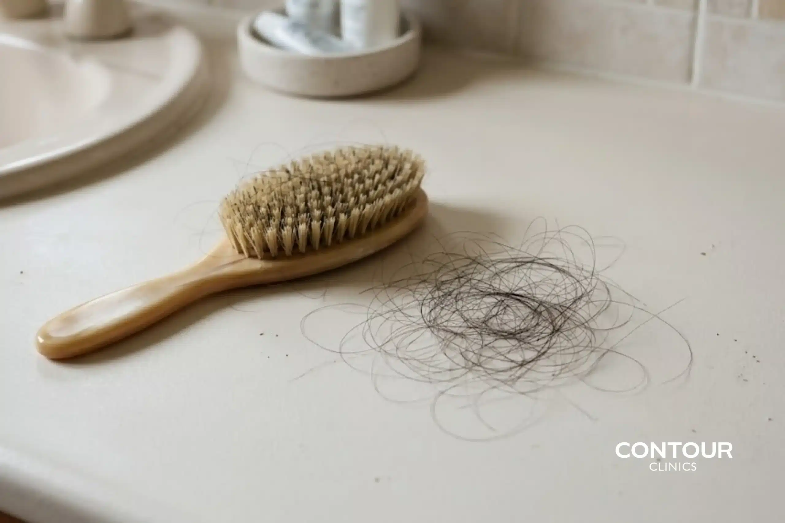 How much hair loss is normal in a day