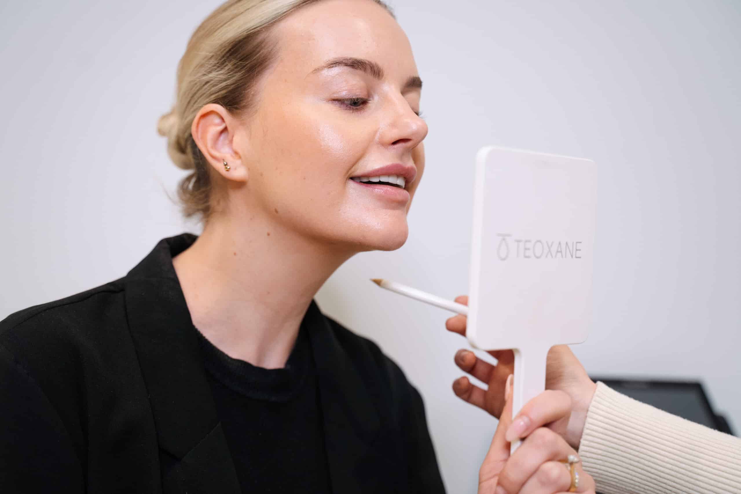 Jawline contouring approaches discussed in a consultation with cosmetic doctors at Contour Clinics in Sydney and Brisbane